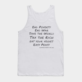 End Poverty Tank Top